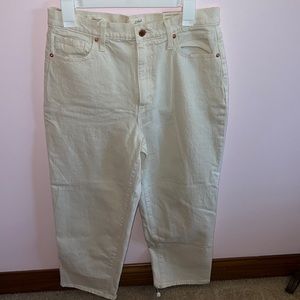 target cream jeans